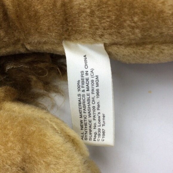 Vintage 80s Presents Hamilton Cowardly Lion Plush The Wizard Of Oz - Picture 8 of 11